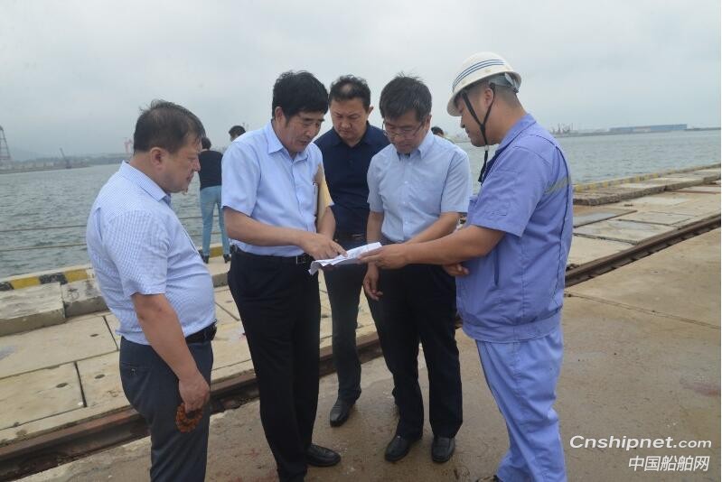 京鲁船业口岸开放验收顺利通过