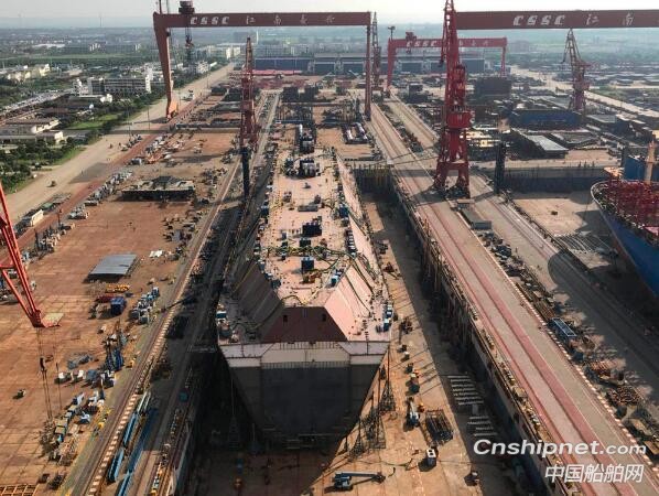 沪东中华造船两型船大节点完成有亮点