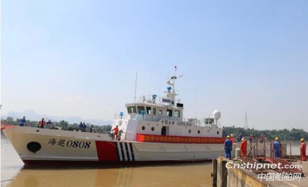 西江造船2艘海事40米级B型巡逻船相继顺利下水