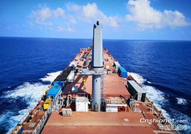 招商重工（江苏）64000吨多用途散货船完成试航