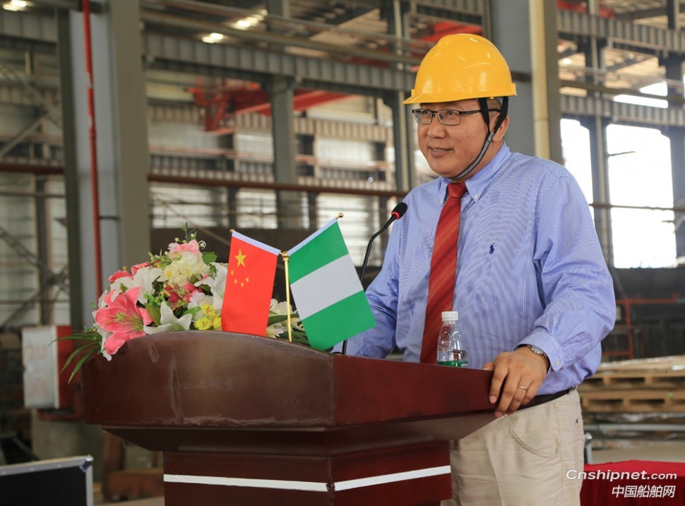 江龙船艇尼日利亚引航艇项目开工