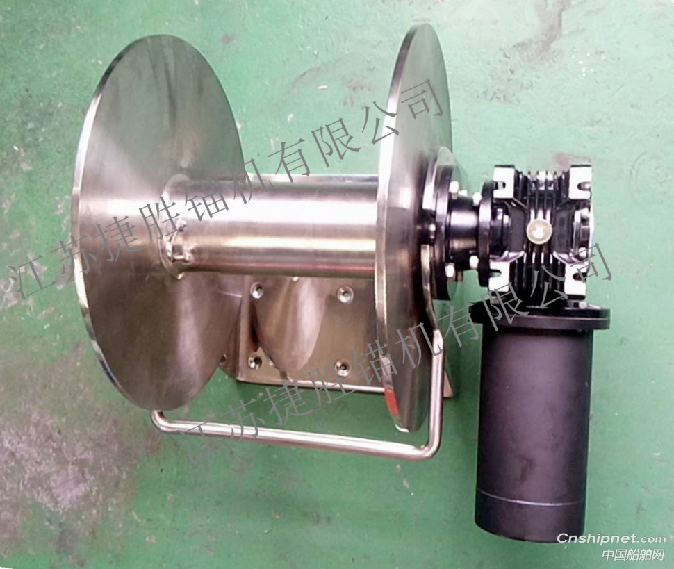具有完全知识产权的20KN舰船用高端不锈钢电动绞车顺利交货