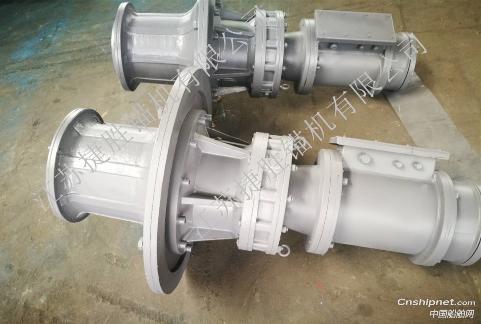 国产新型模块化30KN电动起锚系缆绞盘顺利交付