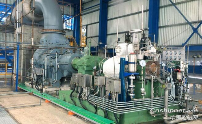 国内首台816特大型苯乙烯尾气螺杆压缩机成功投产