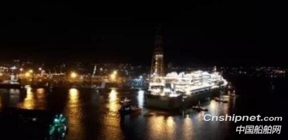全球最大浮式生产储卸油船正式交付