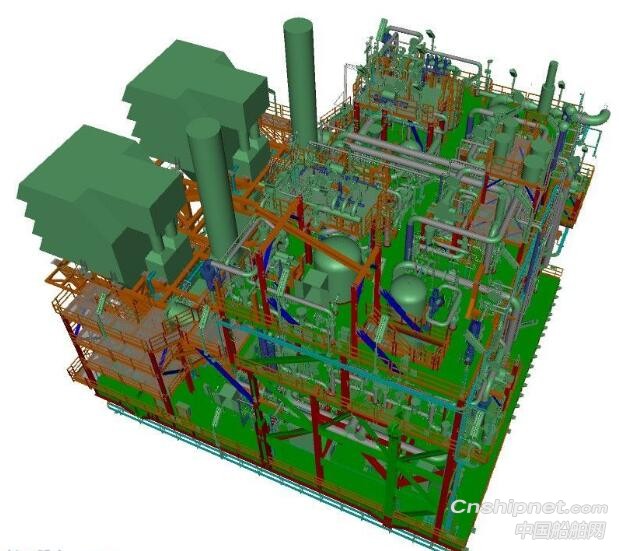 大连中远海运重工P71FPSO压缩机模块项目正式开工