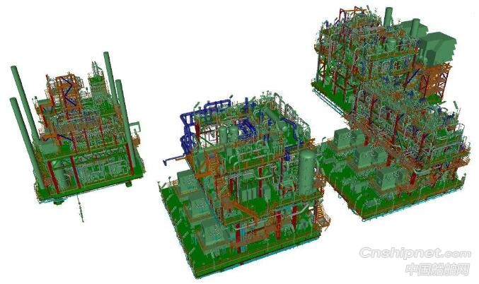 大连中远海运重工P71FPSO压缩机模块项目正式开工
