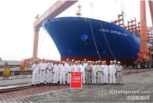 沪东中华造船两型船生产报捷