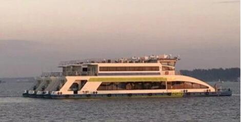 江苏苏洋船舶3艘40米保洁作业子母船顺利交付