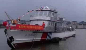 钱航船舶公务执法船“海巡07602”下水