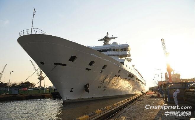 江南造船“远望5”号航天远洋测量船完成中修改造