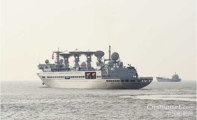 江南造船“远望5”号航天远洋测量船完成中修改造