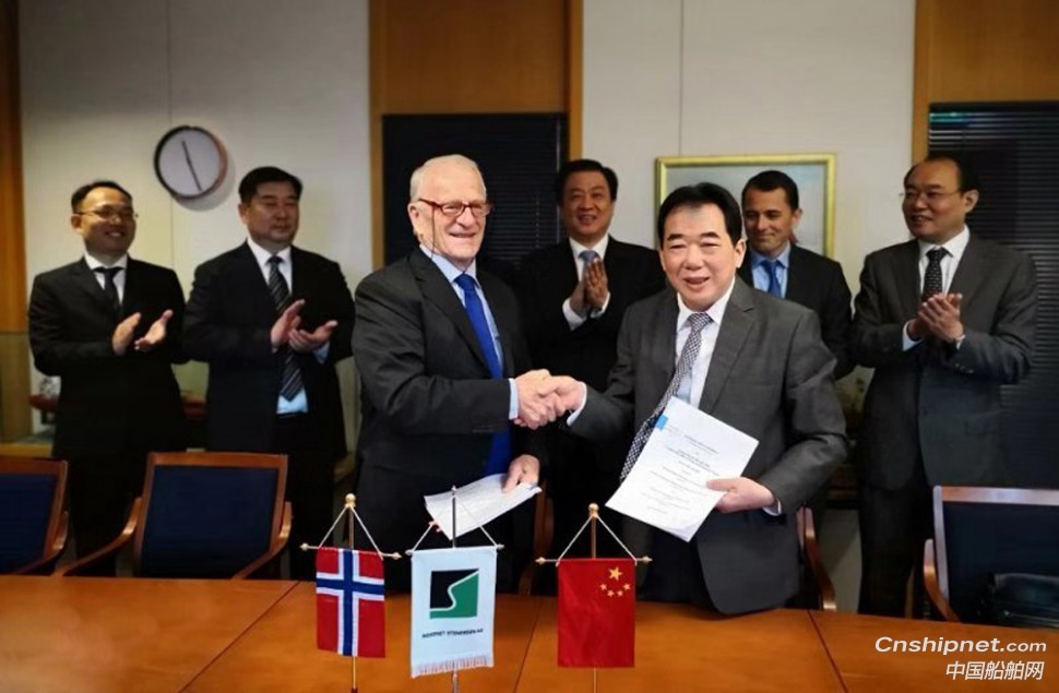 泰州口岸船舶再赢回头客与挪威斯坦纳森续签两艘17500吨化学品船