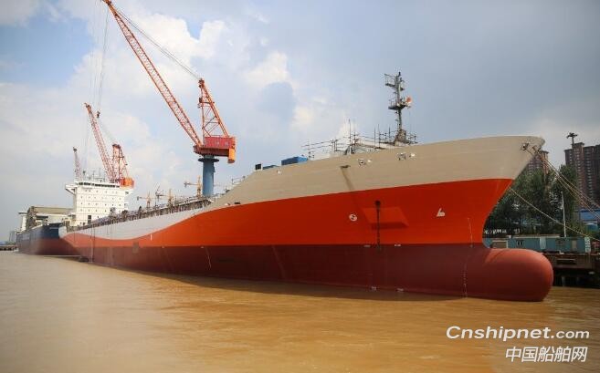 中船澄西建造的全球最大改装橙汁运输船“塞特斯”轮正式交付