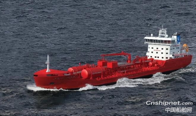 中航鼎衡9900吨不锈钢化学品船开工