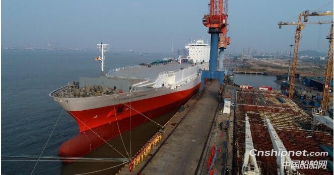 中船澄西建造的全球最大改装橙汁运输船“塞特斯”轮正式交付