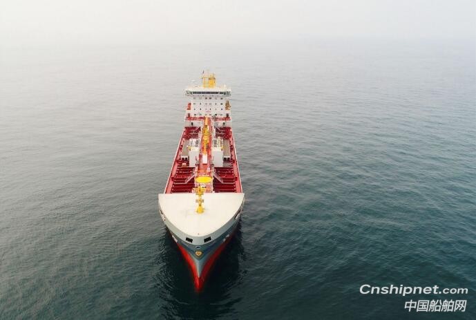 中船澄西第2艘1.86万吨化学品船签字交付