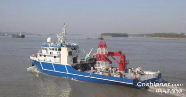 同方江新海洋工程试验母船“清研海试1”号船交付