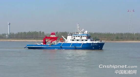 同方江新海洋工程试验母船“清研海试1”号船交付