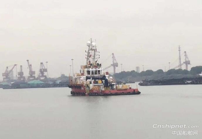 双柳武船40米多功能支持船2号船交付