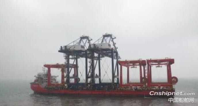 海西重机5台集装箱起重机顺利发运