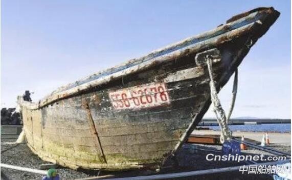 今年漂到日本海岸的“幽灵船”已达95艘，仅11月就多达33艘