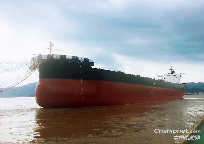 常石集团（舟山）造船99990MT型散货船“TESS999”号下水