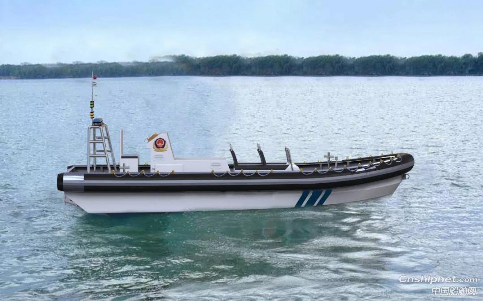 江龙船艇批量冲锋艇项目顺利开工