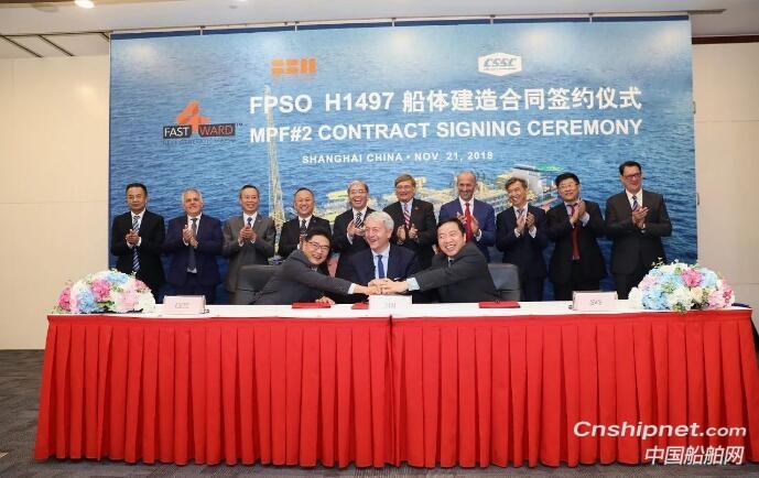 上海外高桥造船获第二艘FPSO建造订单