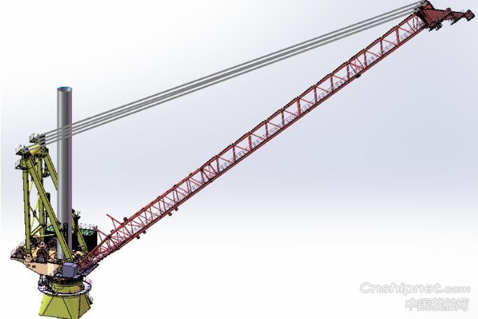 润邦重机获1台600t绕桩式海洋风电安装重型起重机订单