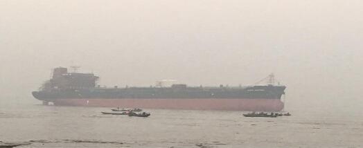 泰州三福船舶工程第二艘34500DWT油轮/化学品船顺利下水