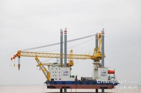 润邦海洋“华电稳强”自升式海上风电作业平台顺利完成海试