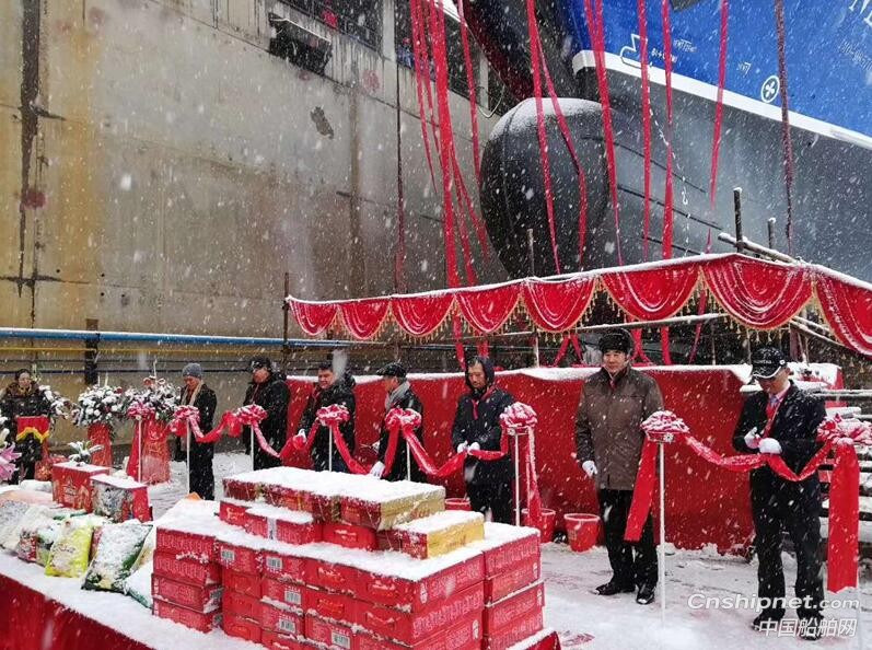 京鲁船业900GT美式金枪鱼围网船“SYDNEY SOFIA”下水