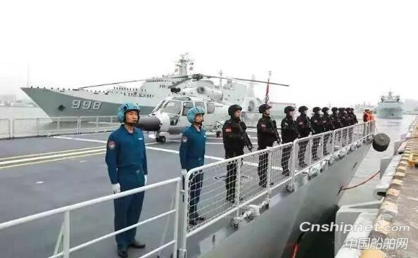沪东中华2艘舰船参加中国海军第31批亚丁湾护航