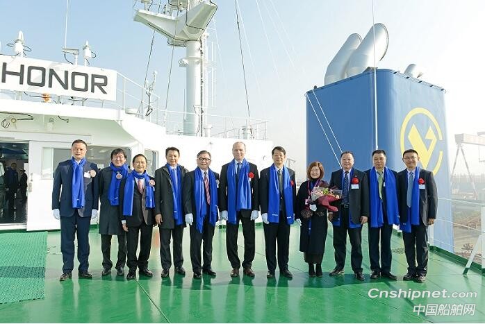 招商轮船第49艘VLCC“凯豪”轮命名