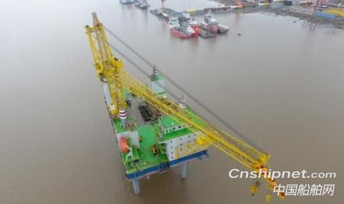 润邦海洋“华电稳强”号自升式海上风电作业平台完成海试