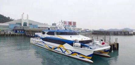 澳龙船艇272客位全铝合金高速客轮交付
