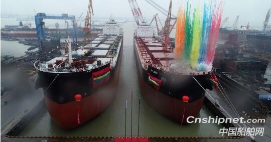 中船澄西9号8.2万吨散货船