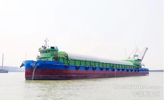 世界首艘2000吨级新能源电动自卸船签字交付