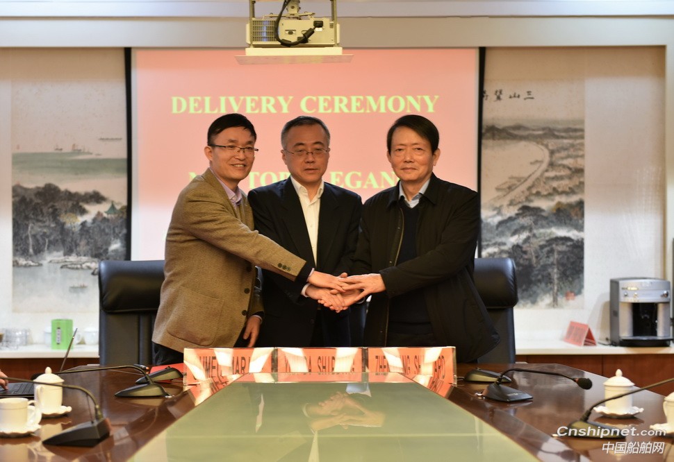 镇江船厂批量承建的世界首型“海骆驼”全部交付