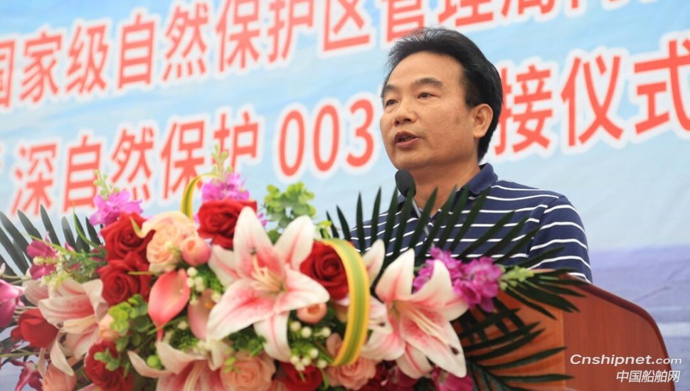 江龙船艇29米交通工作船“深自然保护003”顺利交付