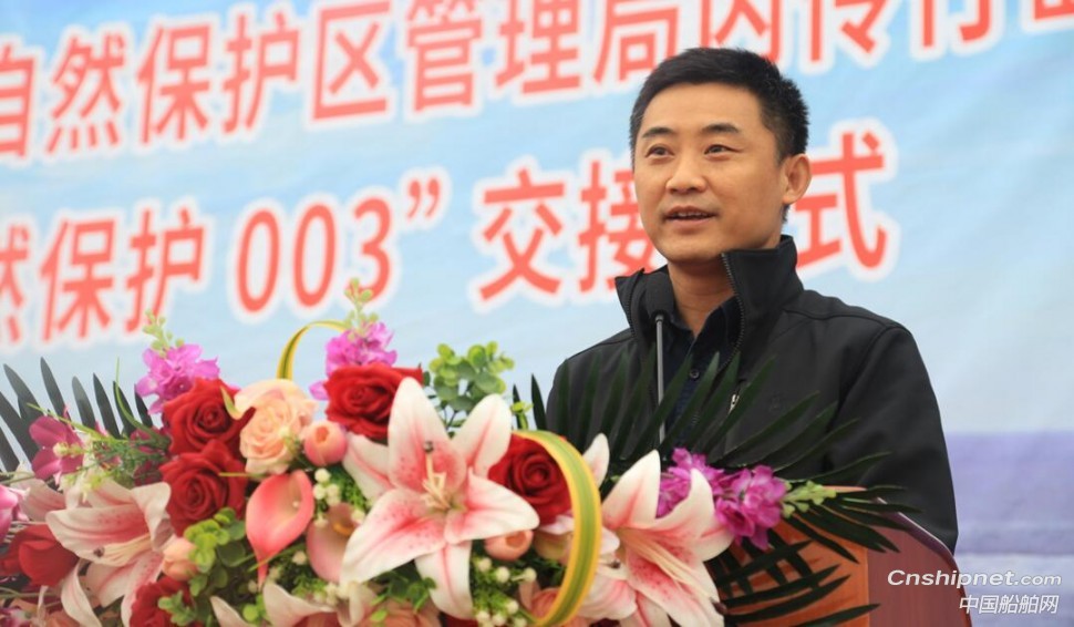 江龙船艇29米交通工作船“深自然保护003”顺利交付