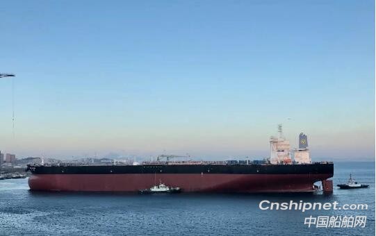 大船集团30万吨VLCC81号船试航