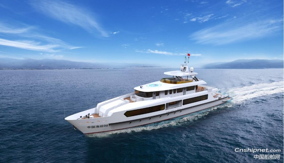 广东渔政42.5米海洋指挥船正式开工