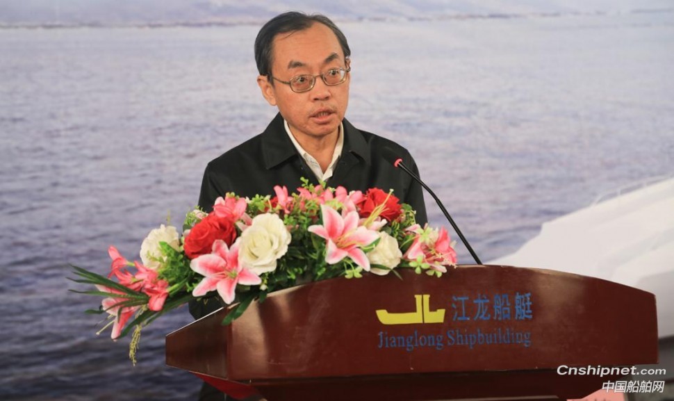 广东渔政42.5米海洋指挥船正式开工