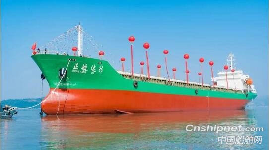 立新船舶第二艘万吨散货船