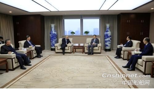 中国船级社副总裁范强到访中远海运重工