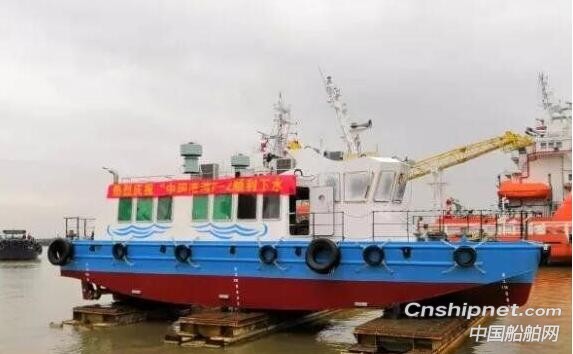 航通船业46客位交通艇“中国港湾F-2”下水
