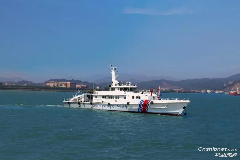 江龙船艇重庆消防总队39.2米消防指挥船正式开工