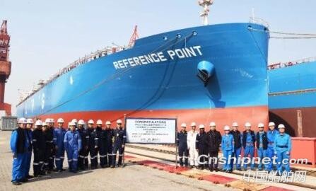 江南造船第一艘84000立方米VLGC出坞